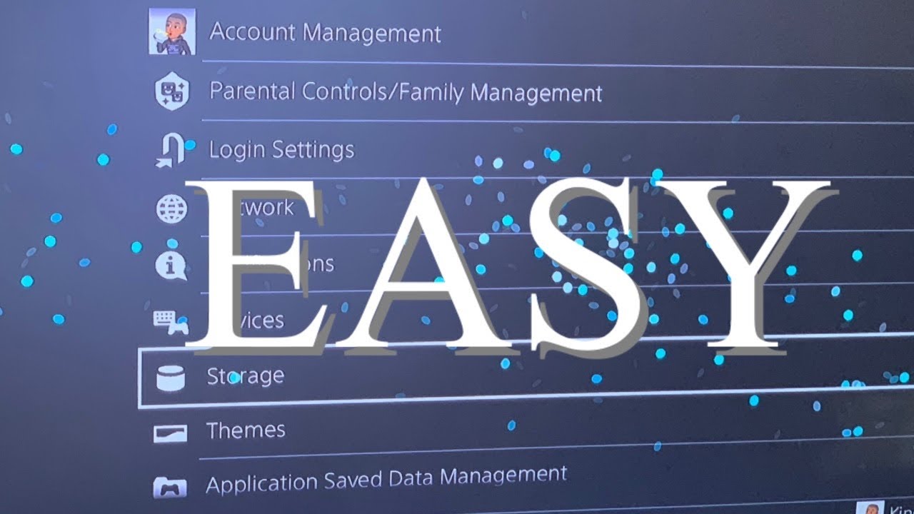 How to DELETE Games on PS4 - YouTube