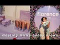 meeting millie bobby brown | florencebymills pop-up nyc