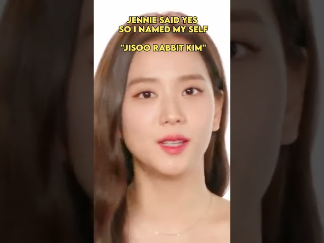 🐢HOW DID JISOO GET THE NAME JISOO TURTLE RABBIT KIM?🐇 class=