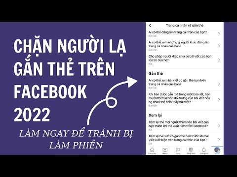 #2023 Hướng dẫn cách chặn gắn thẻ trên facebook bằng điện thoại (2022)