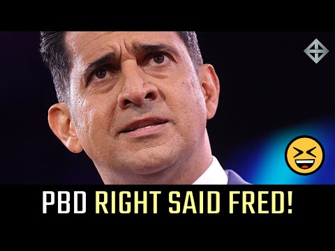Right Said Fred! Patrick Bet David crew fights over Dan Bongino & Kash Patels bogus Epstein video!