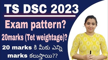 TS DSC 2023 Exam pattern & New syllabus classes by Yasmin #tsdsc
