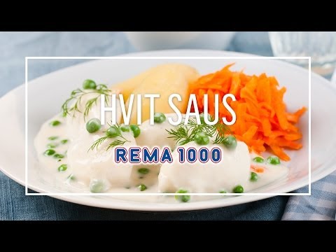 Video: Lakseshashlik Med Hvit Saus