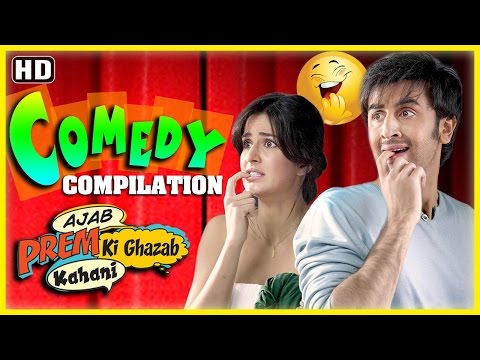 Ajab Prem Ki Gajab Kahani Comdey Scenes - Ranbir Kapoor - Katrina Kaif - Superhit Compilation
