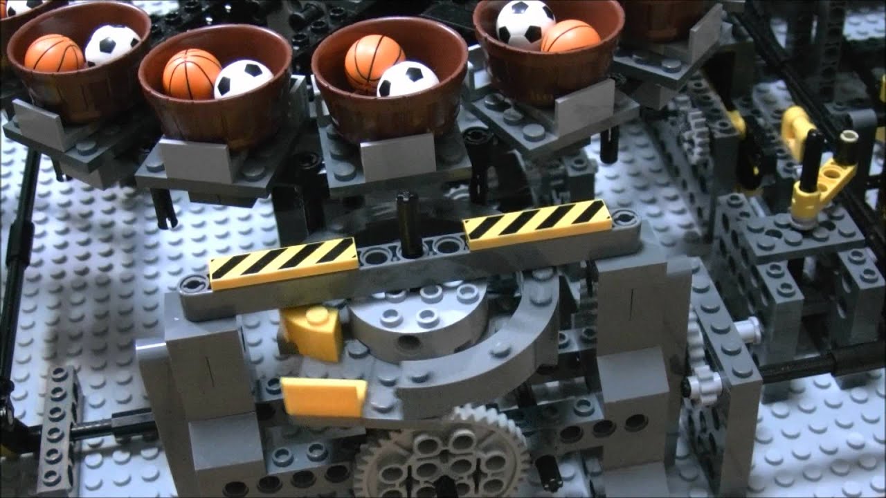 Lego Gbc Ball Factory レゴ ボール工場 Youtube