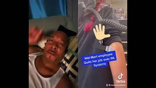 Walmart fight. 2 week notice