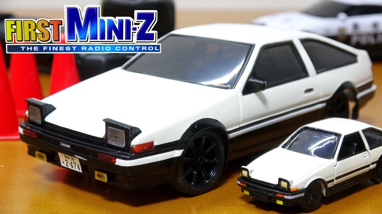 みです 京商 頭文字D トヨタ スプリンタートレノAE86 ドリフトパック レディセット みです