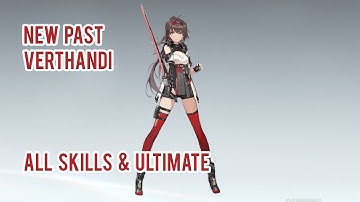 Aether Gazer New Past Verthandi - B : All Skills & Ultimate
