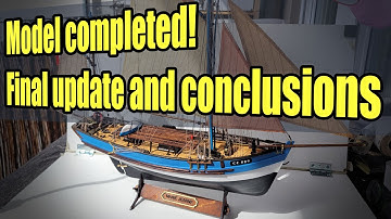 I finished building the Marie-Jeanne!