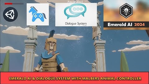 Implement a cool Dialogue system with Animal Controller and Emerald AI