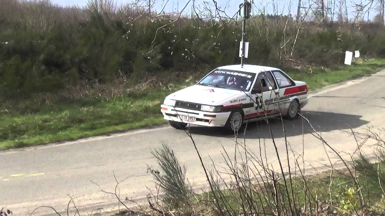 Rallye Trois Ponts 10.04.16 Crash and Action + Überschlag