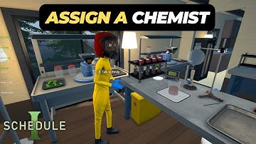 How to Assign a Chemist to Work in Schedule 1