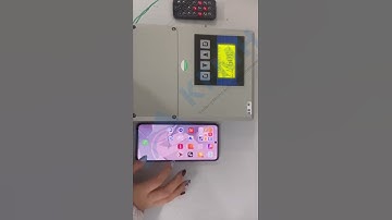 Demo Video for Electromagnetic Flowmeter Bluetooth Function