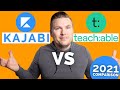 Kajabi vs Teachable: Which is better for hosting your online courses? (2021 Comparison)