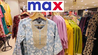 Max Latest Women's Collection 2026🔥|Max Haul|😍Max Shopping vlog|Max Starting at 99/-|Max Sale