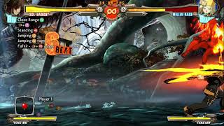 Guilty Gear Xrd Rev2 - Basic corner dustloop [Millia]