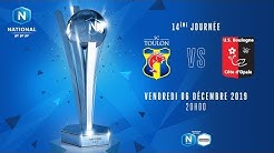 14e journée - match reporté : Toulon - Boulogne I National FFF 2019-2020