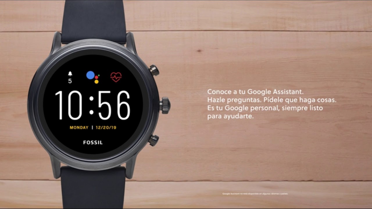 Fossil SmartWatch - YouTube