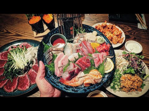 모에모에 - 회사랑RawFishEater 유튜브 채널에서 소개된 대표 메뉴 및 매장 전경