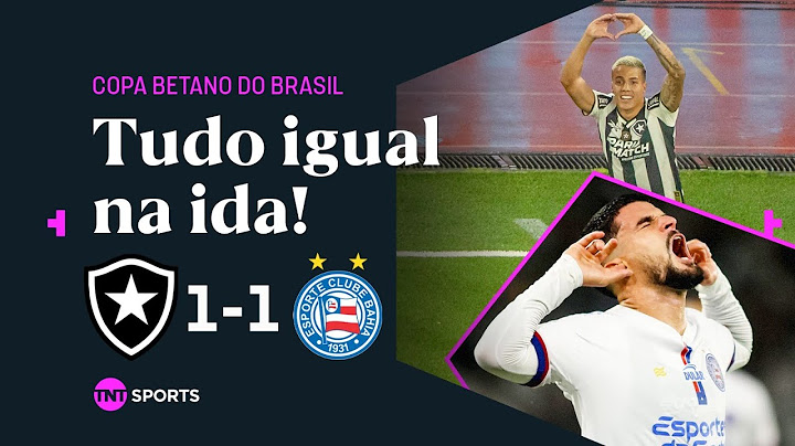 FOGÃO SAI NA FRENTE MAS CAULY EMPATA PARA O BAHIA! BOTAFOGO 1 X 1 BAHIA | COPA BETANO DO BRASIL