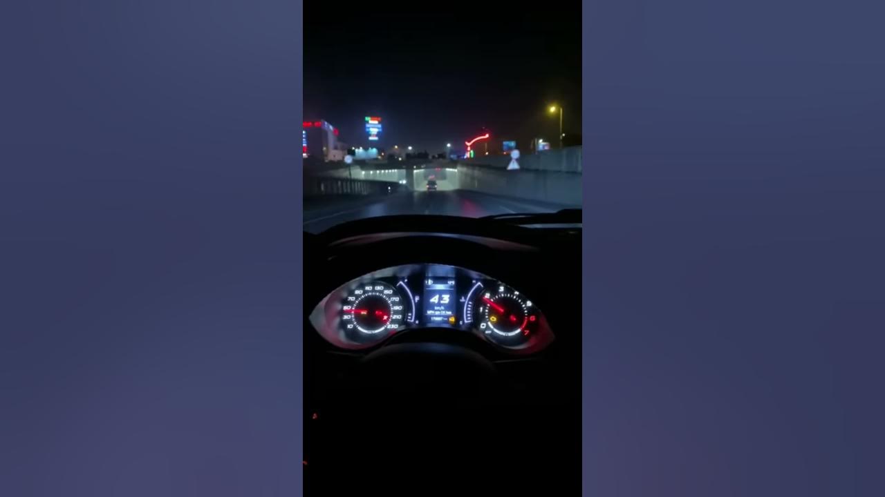 Gece snap story araba YouTube