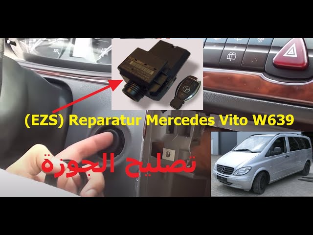 ❌ Mercedes Zündschloss Reparatur W204,Vito,Sprinter,W207,W212