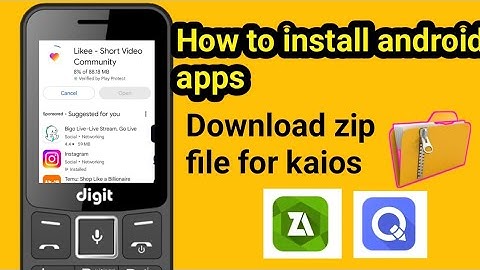 How to creat kaios app | jazz digit 4g ma   android kaise install krain | Whatsapp is no longer