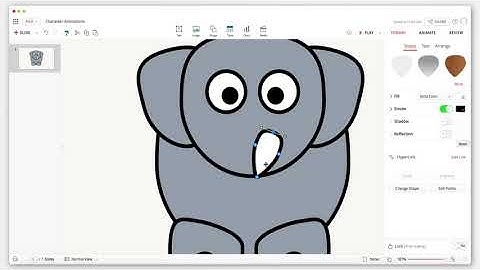 Create custom shapes using Edit points - Zoho Show