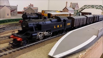 Hornby LMS 2-6-4T Fowler Class 4p Locomotive No. 2390 Black repaint BRAM125
