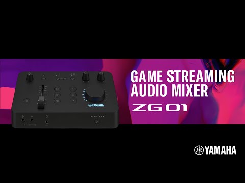 Yamaha Game Streaming Audio Mixer: ZG01