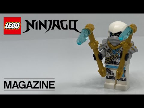 Building The LEGO Ninjago Magazine Issue 119 "Zane"