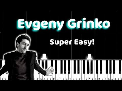 Evgeny Grinko - Field - Very Easy Piano Tutorial (One Hand)