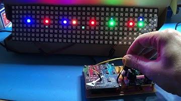 NeoPixel Punk Console - 8x32 LED Array