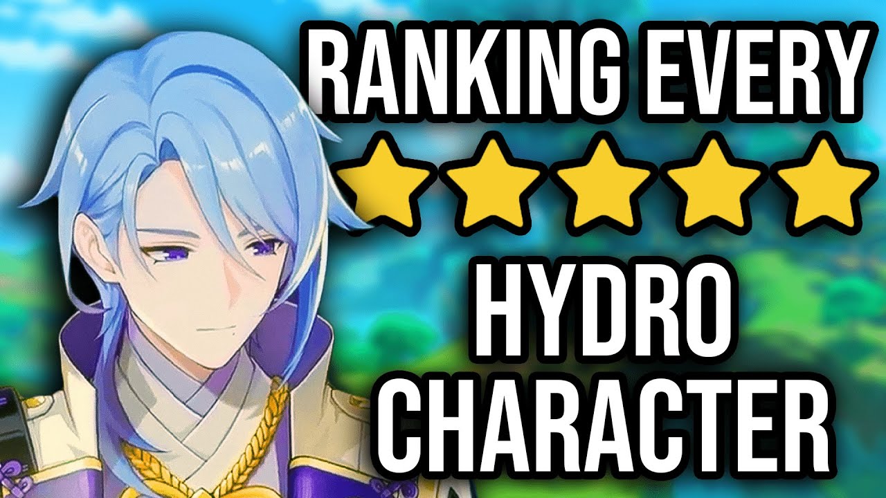 Genshin Impact: All Hydro Characters Ranked