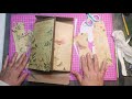 Tutorial Carpeta Scrap Sencilla para Diario o Junk Journal. Parte 2.