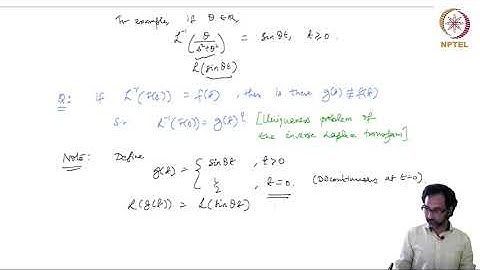Inverse Laplace transform and asymptotic behaviour - Part 1