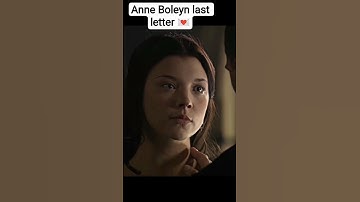 She Wrote to the Man Who Killed Her — Anne Boleyn’s Final Letter to Henry VIII #shorts