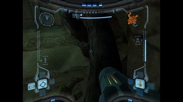 Metroid Prime - Leaving Ruined Shrine without Morph Ball or Space Jump