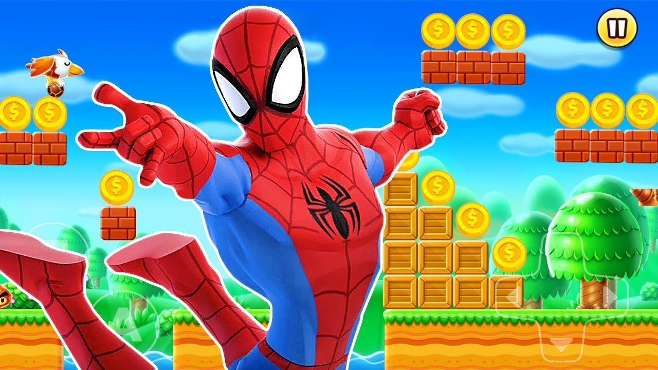 Hombre Araña - Juegos Para Niños Pequeños - Man Mysterio Rush - YouTube