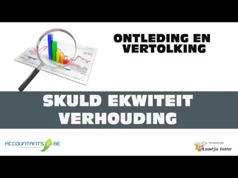 Video: Wat beteken 'n skuld-tot-ekwiteit-verhouding van 2?