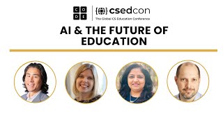 CSEdCon 2023: AI and the Future of Education by Code.org 264 views 5 months ago 37 minutes