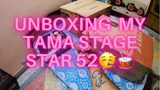 Unboxing My new drum kit - Tama Stagestar 52