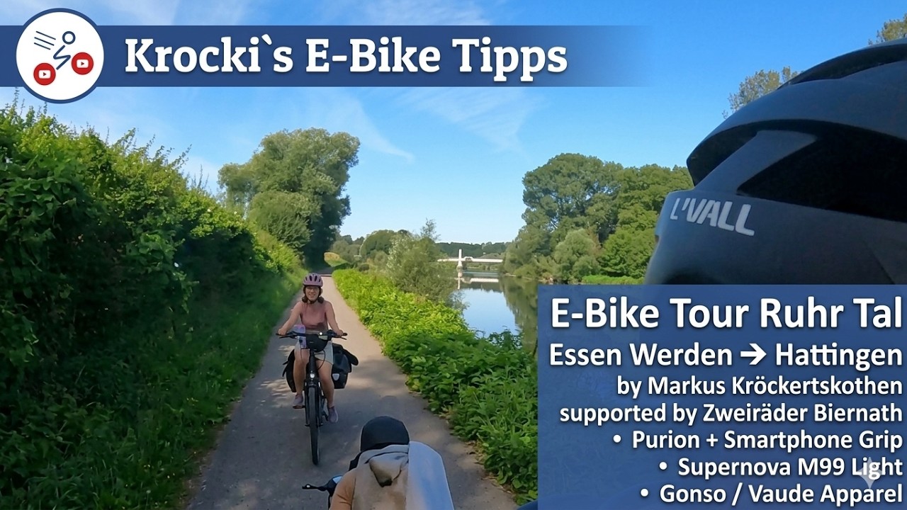 E Bike Tour Ruhrtal Von Essen Werden nach Hattingen