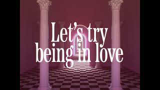 Darren Hayes - Let's Try Being In Love (Official Lyric Video)