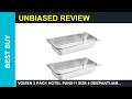 VOISEN 2 Pack Hotel Pans11 Size 4 DeepAntiJamming Review 2026
