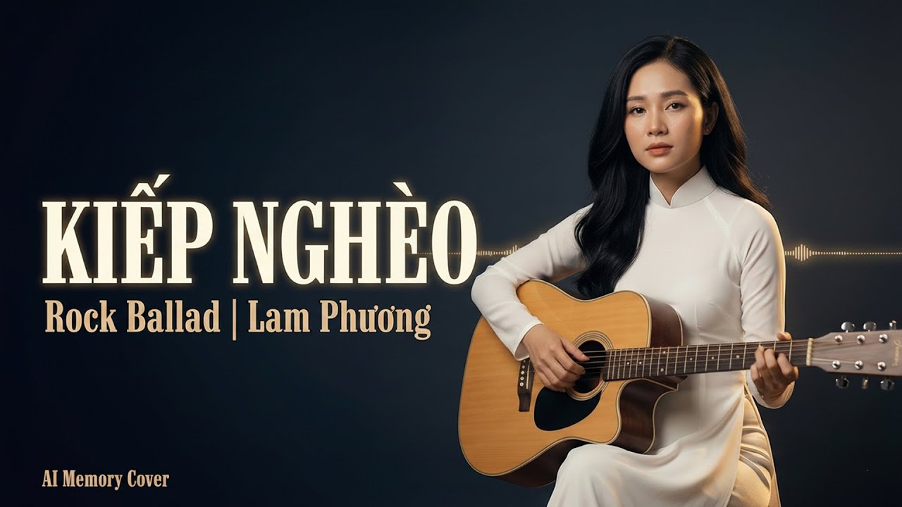 Kiếp Nghèo – Lam Phương | Rock Ballad Da Diết Nhất | AI Memory Cover