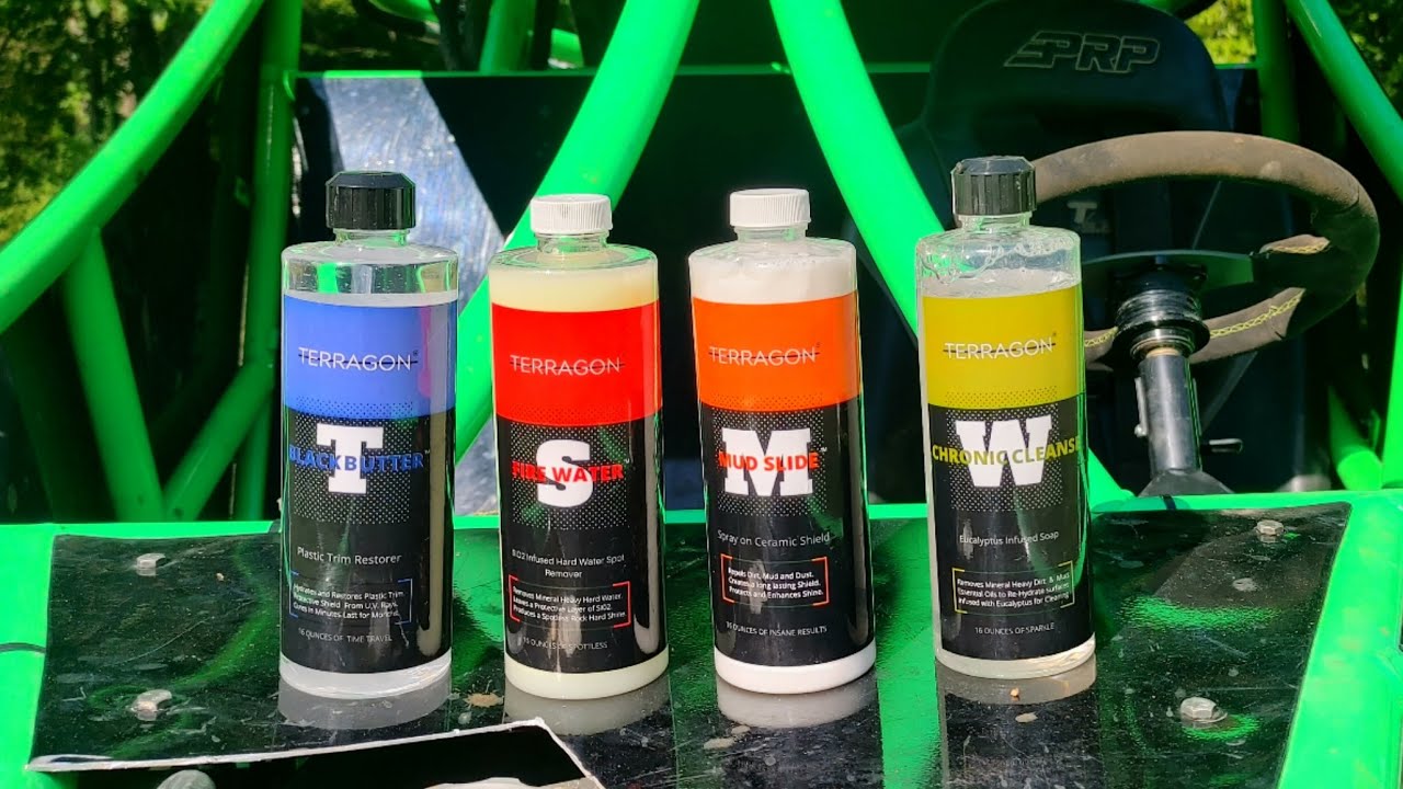 New Wash Products For Your Sxs, Atv or Boat!
