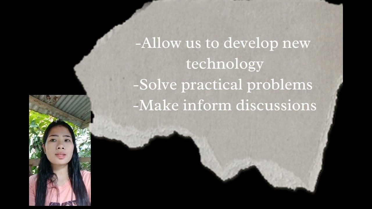 THE BENEFITS OF SCIENCE AND TECHNOLOGY TO HUMANITY