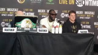 Epic!Deontay Wilder Goes Off on Breazeale & gives him an Urban Dictionary