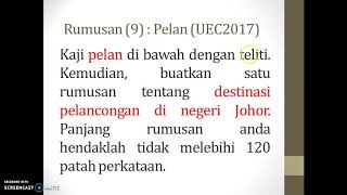 Rumusan 9 & 10 - pelan